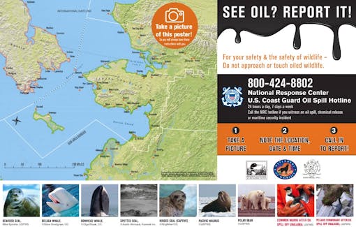 See oil? Report it Poster