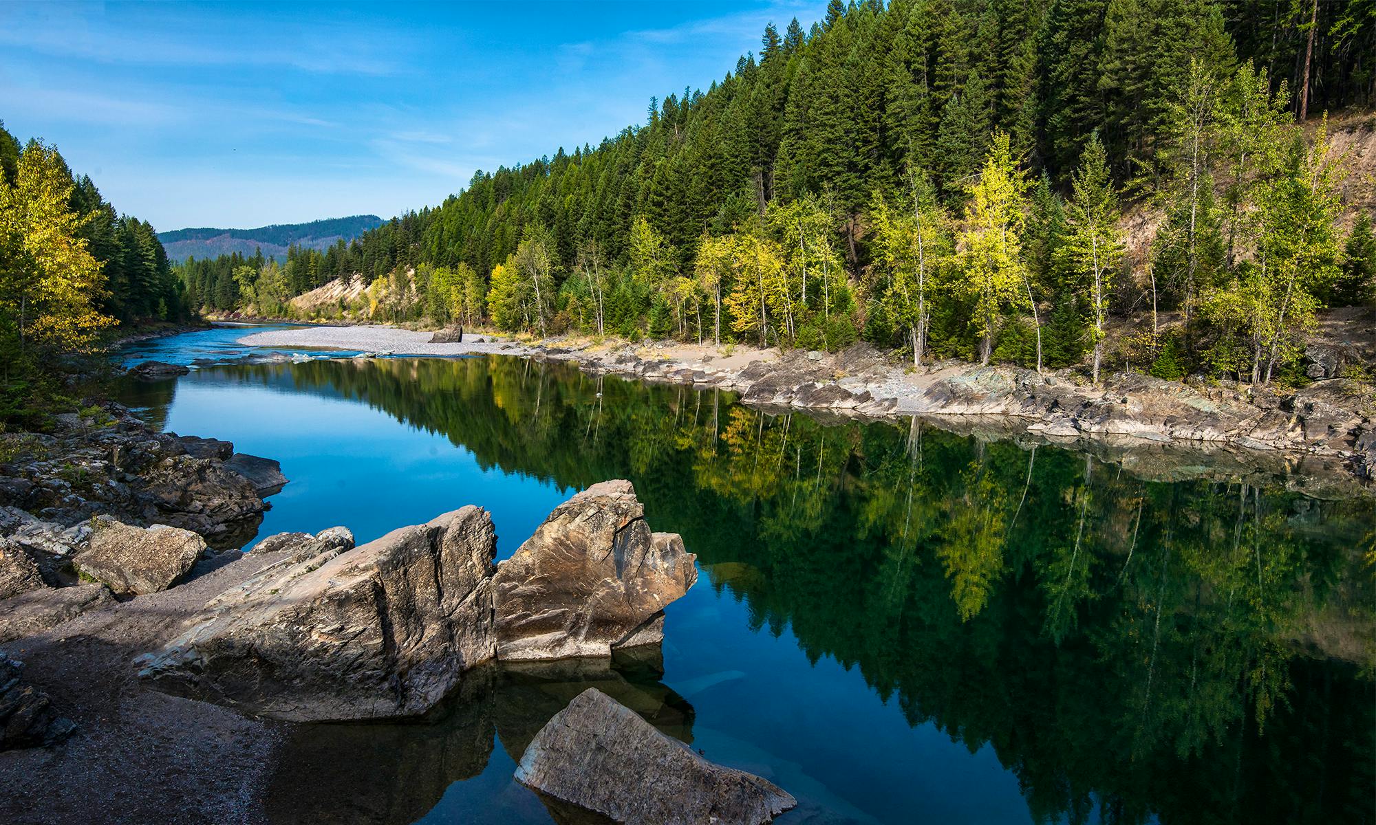 Flathead River Glacier NP