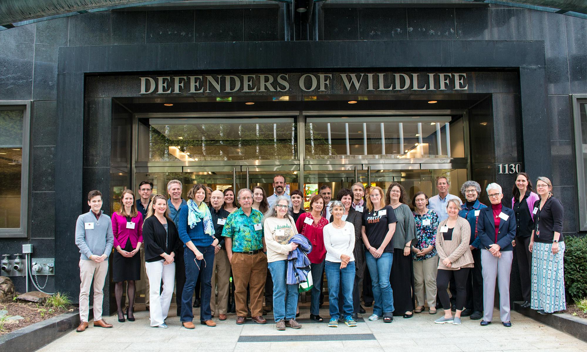 Lobby Day in front of Headquarters