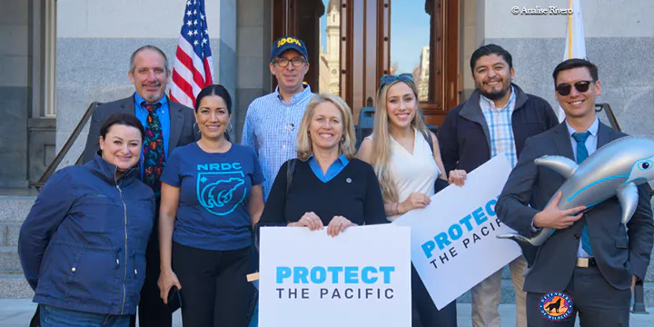 California offshore drilling rally