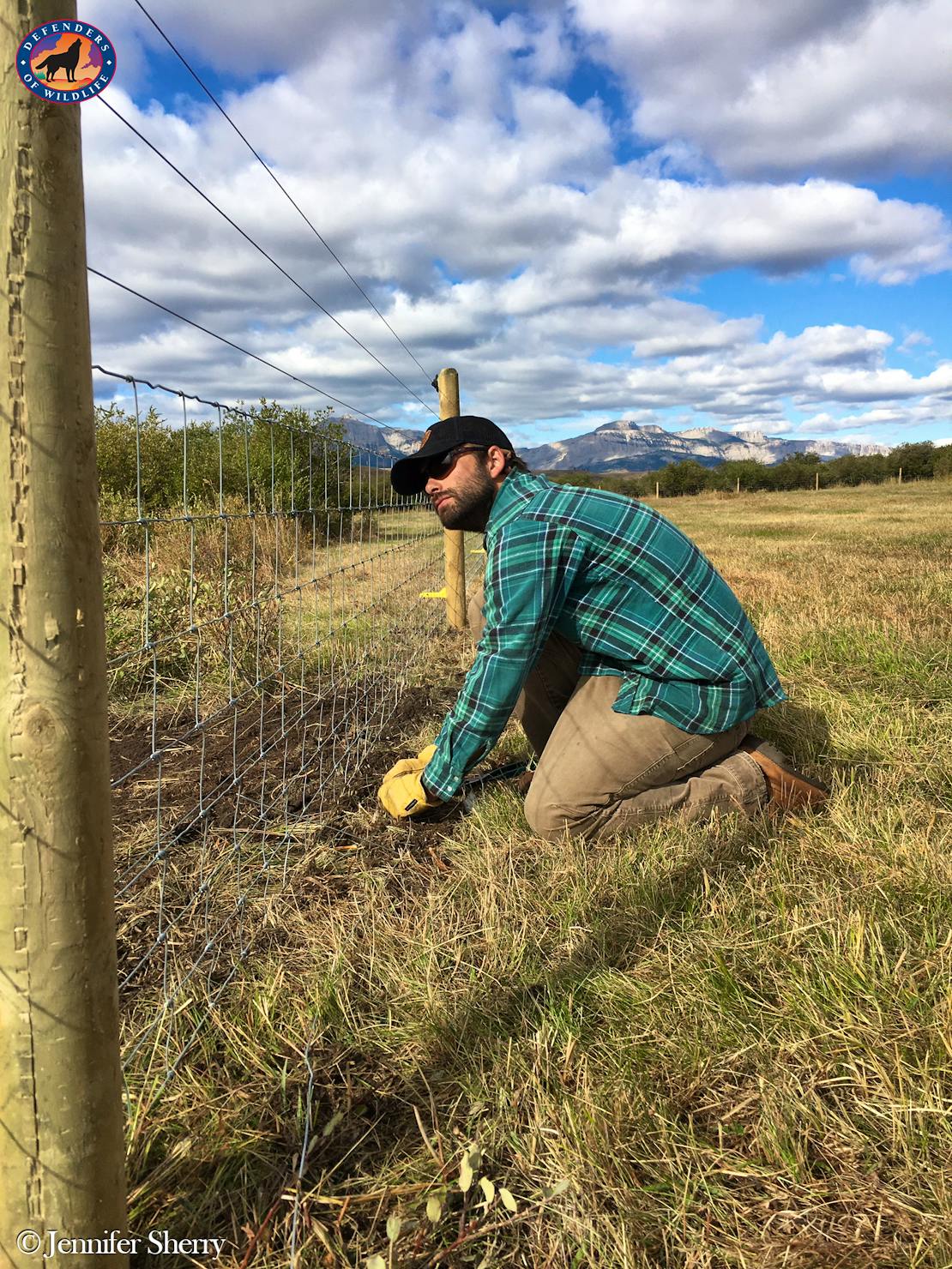 Russ with fencing