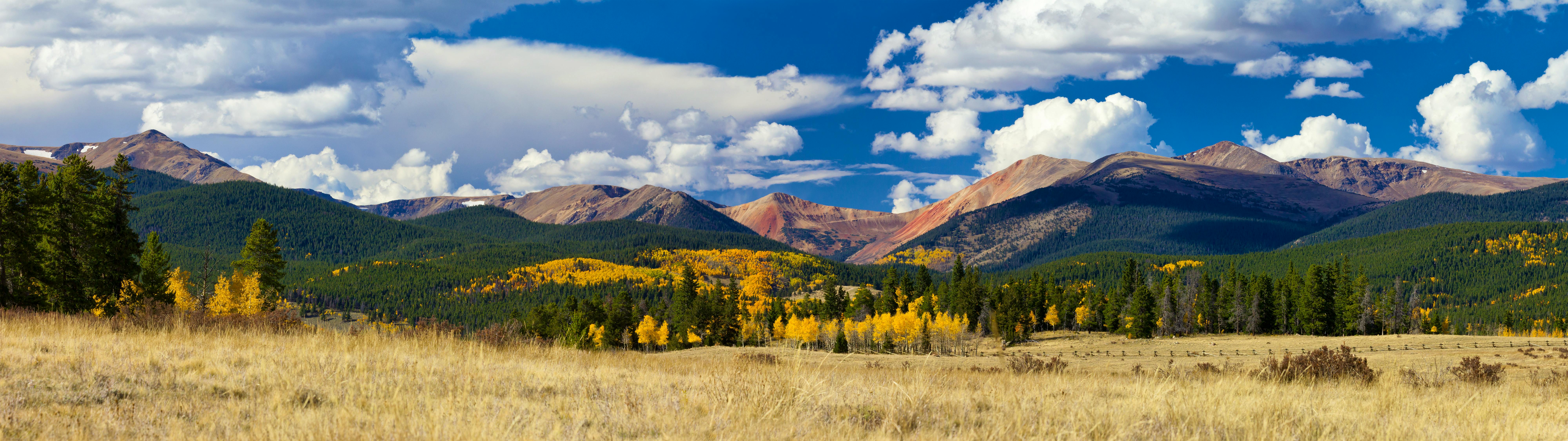 Colorado Rocky Mountains in Fall