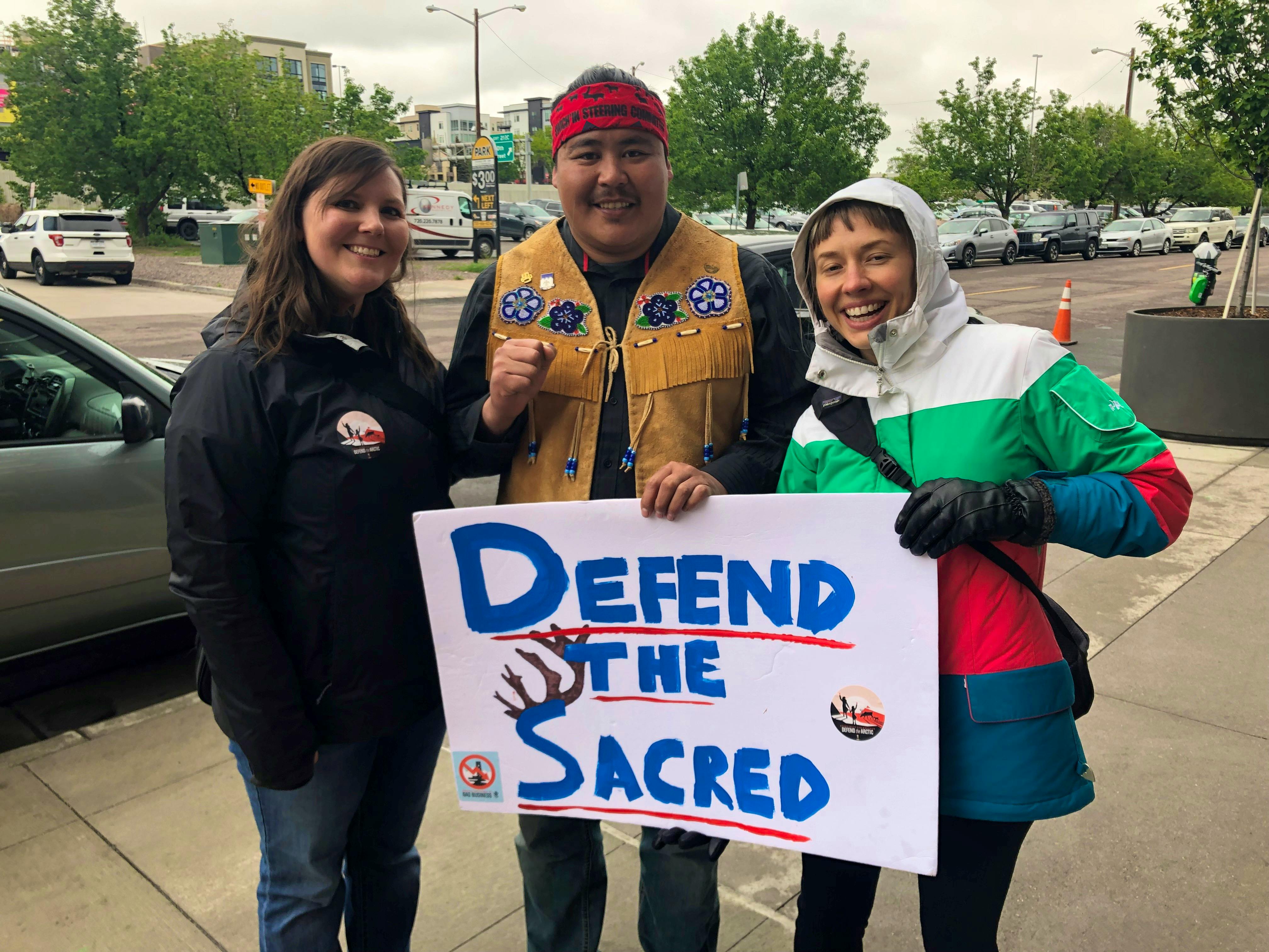 Back off BP rally Gwichin