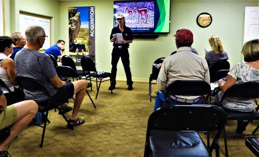 Tom Egan Speaking about pronghorn