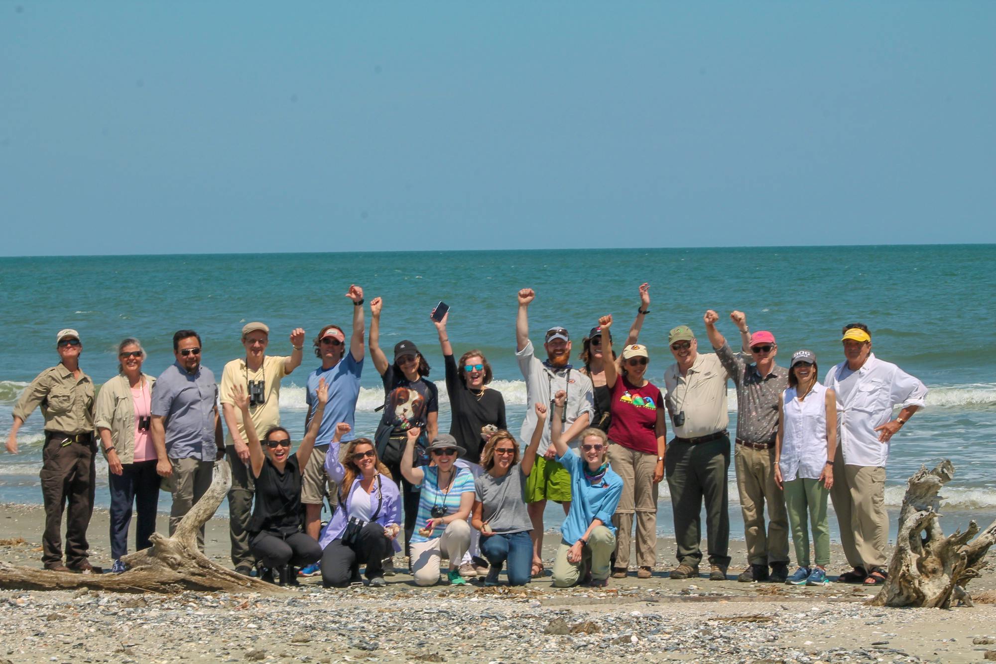 Board at Cape Romain NWR