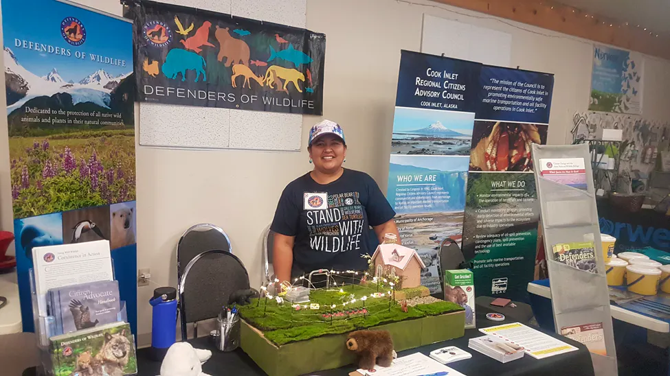 Jen at the Kenai Fair