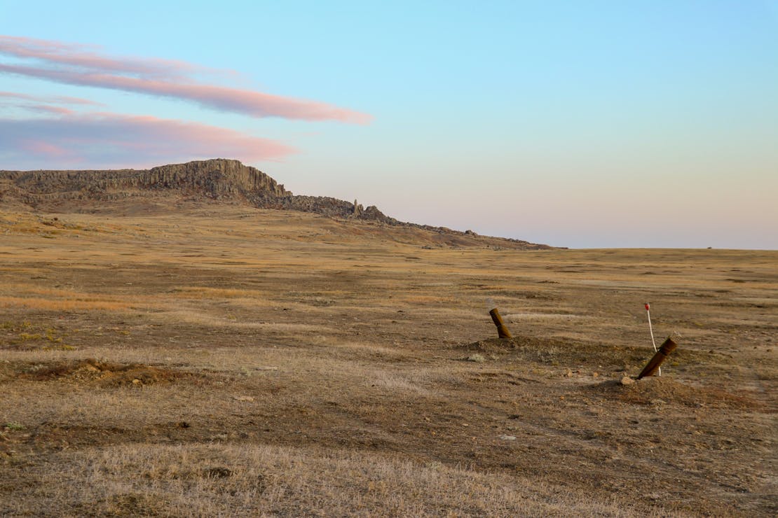 Fort Belknap traps prairie dog colony