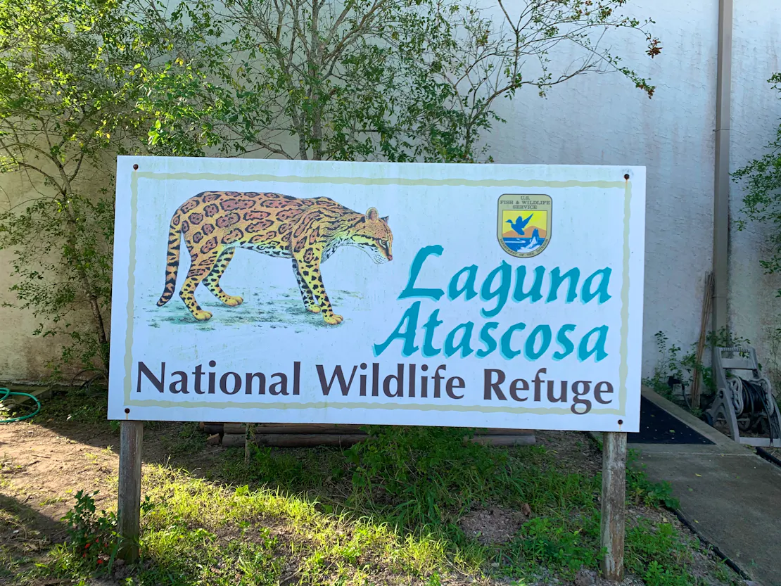 Laguna Atascosa NWR Refuge Sign