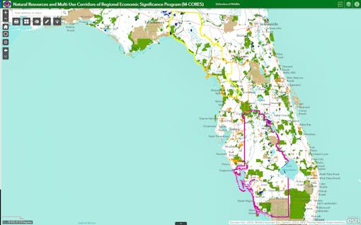 M-CORES Boundaries