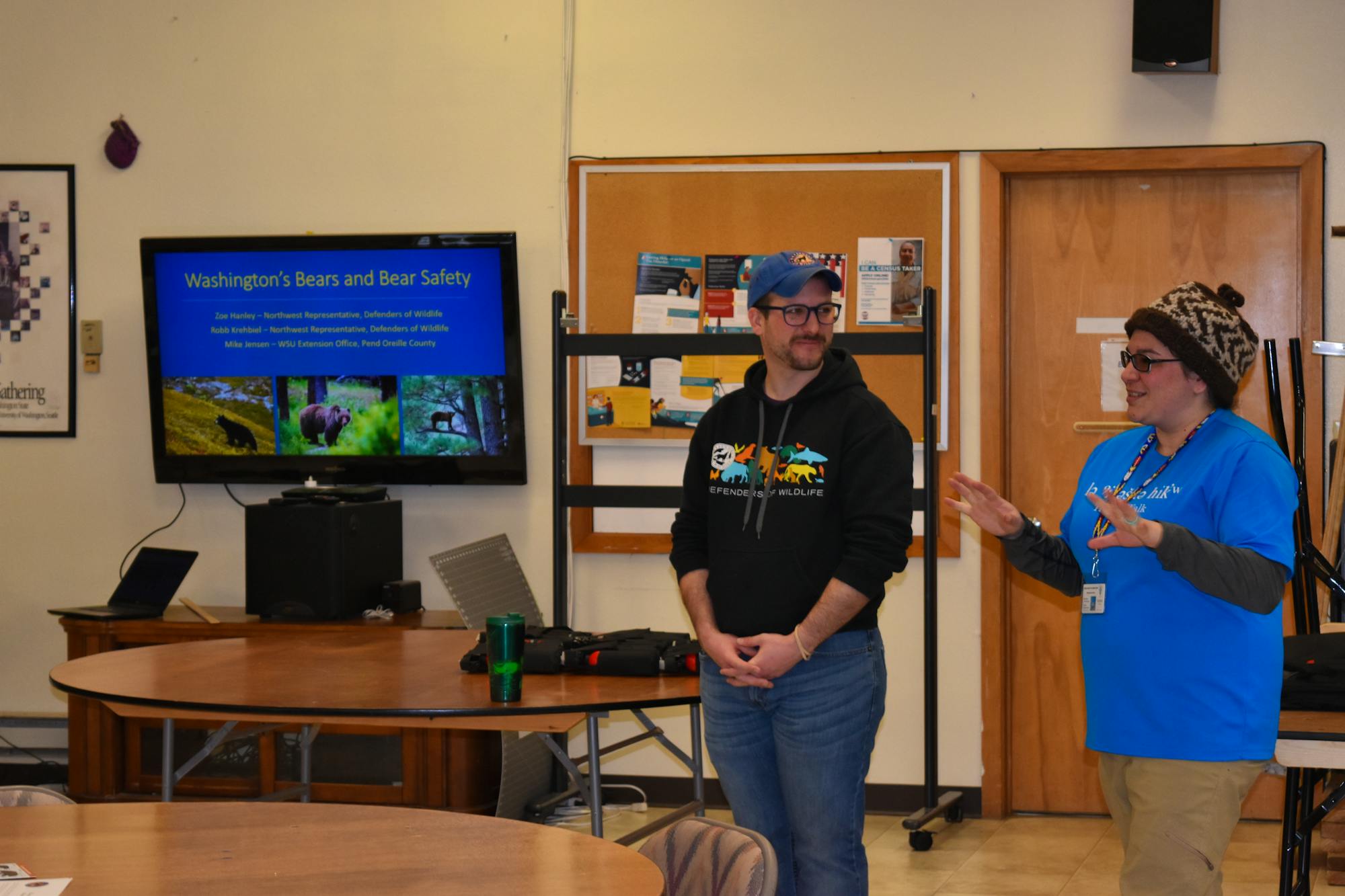 Robb Krehbiel Speaking - Sauk Suiattle Bear Awareness Training 