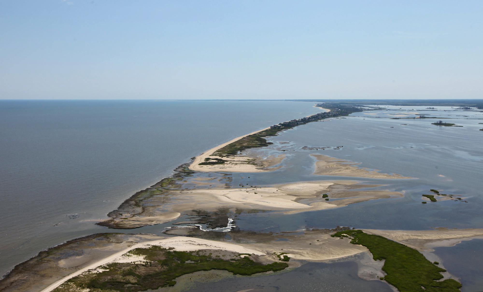 Breach at Prime Hook National Wildlife Refuge (DE) after Hurricane Sandy 