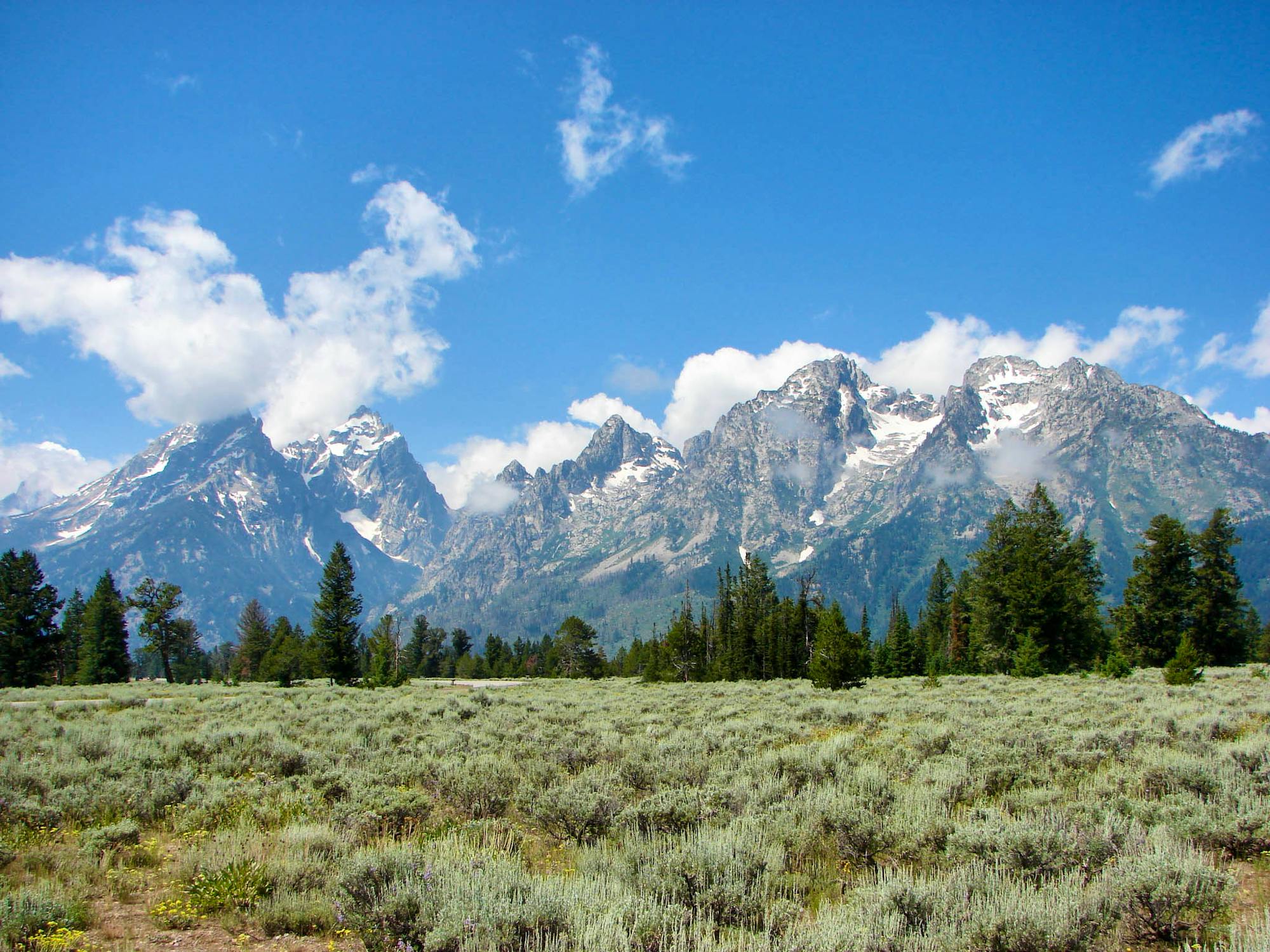 Mountains of Bridger-Teton National Forest