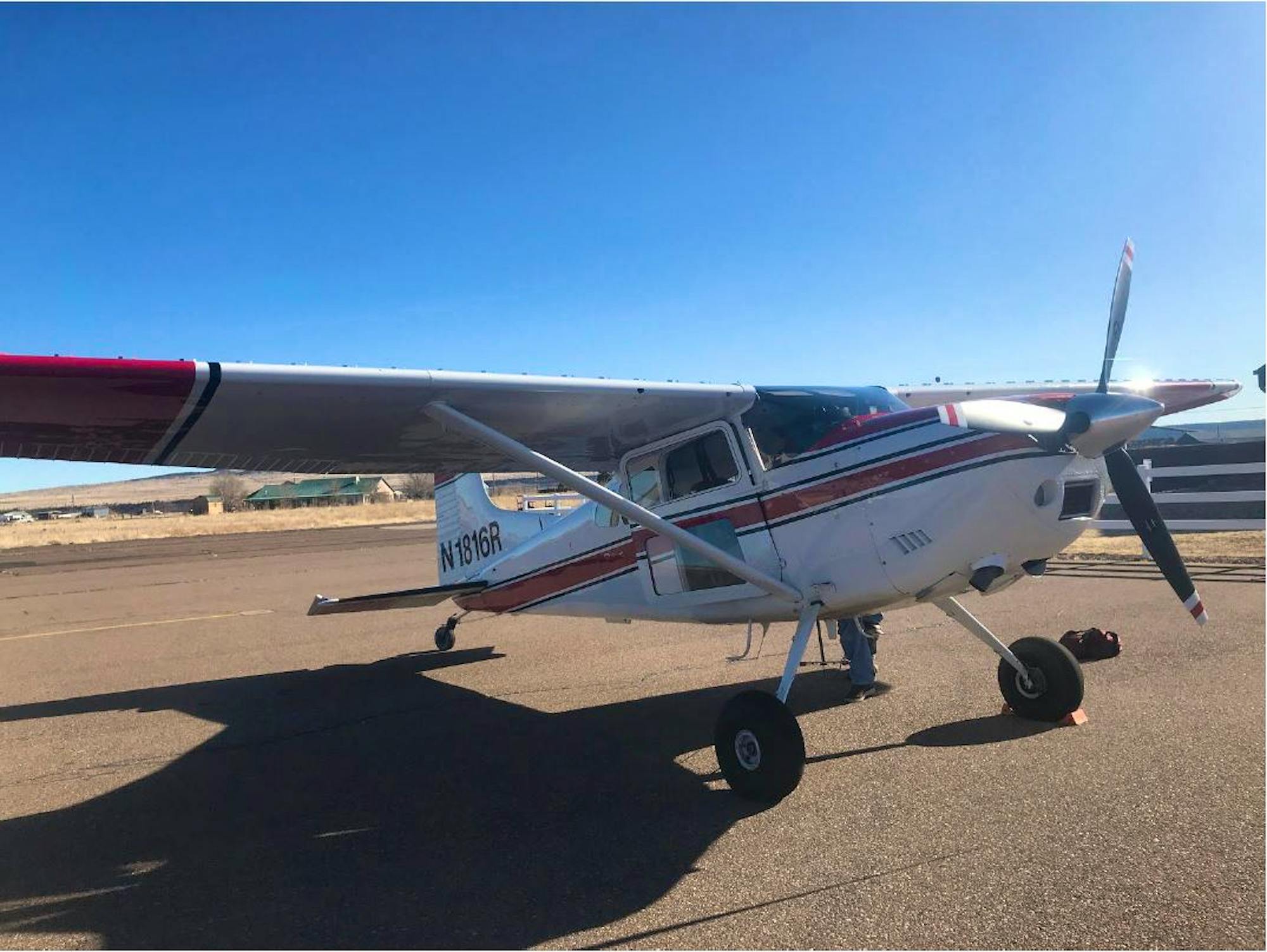 Plane used for mexican gray wolf count