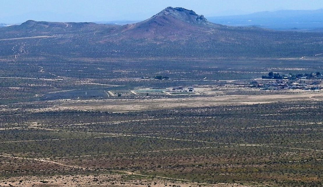 California City from the air