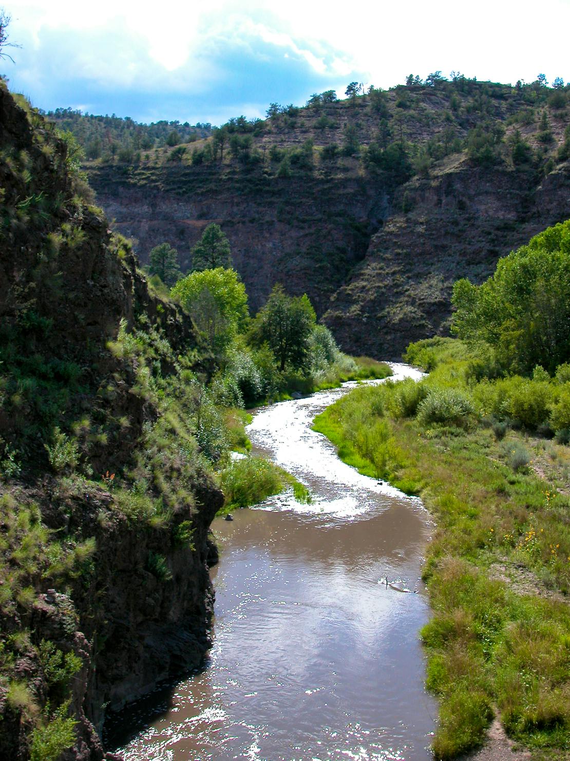 Middle fork of the Gila River NM