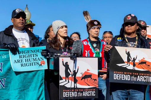 Gwich'in Show of Force Event, Washington, DC