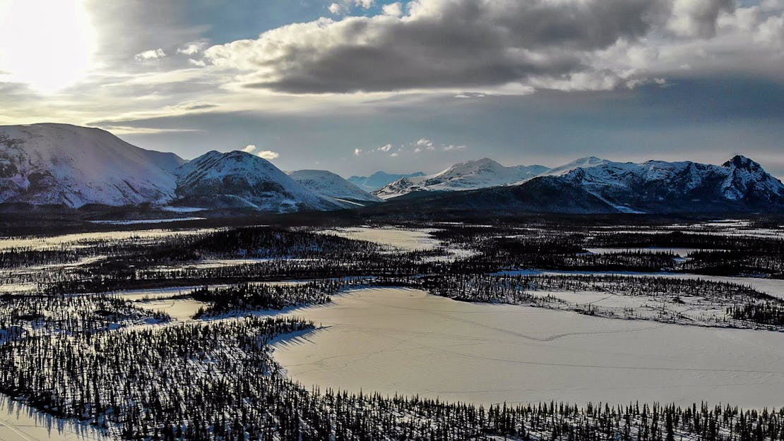 Mountain landscape, Arctic National Wildlife Refuge, Alaska