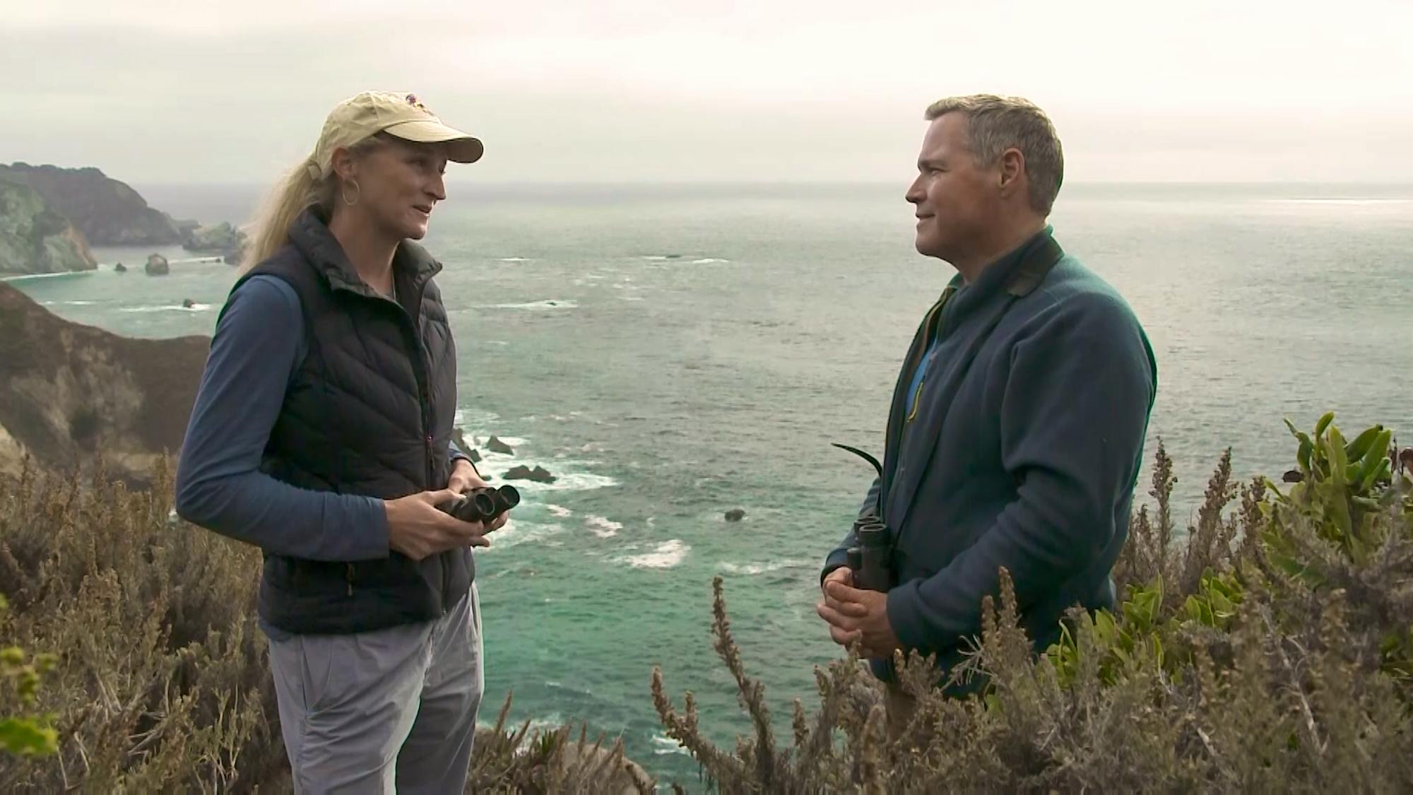 Pamela Flick with Jeff Corwin