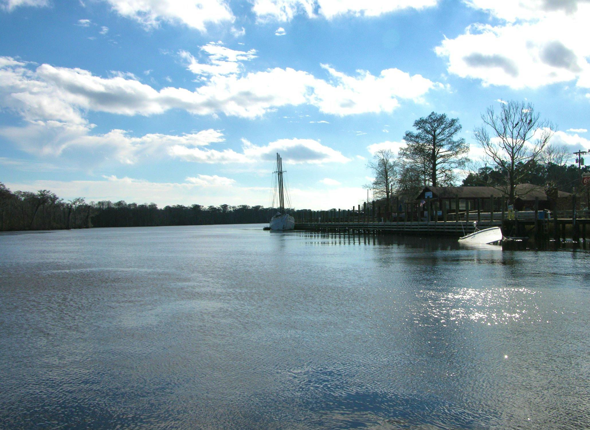 Waccamaw River in Bucksport, South Carolina