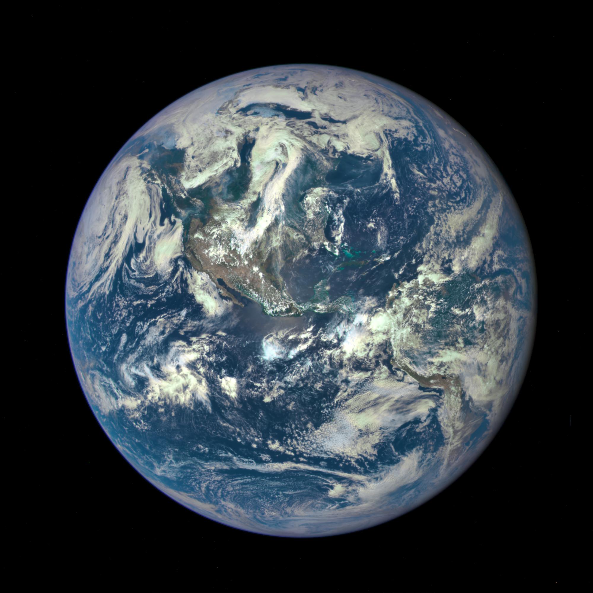 View of Earth from space