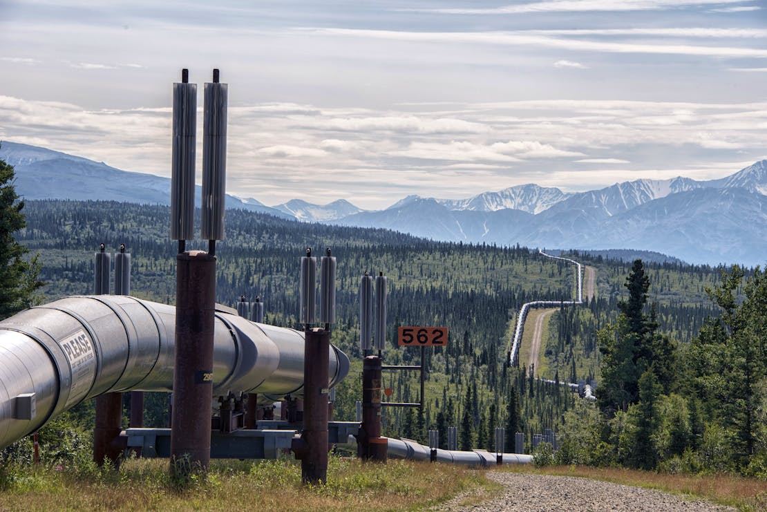 Pipeline in Alaska