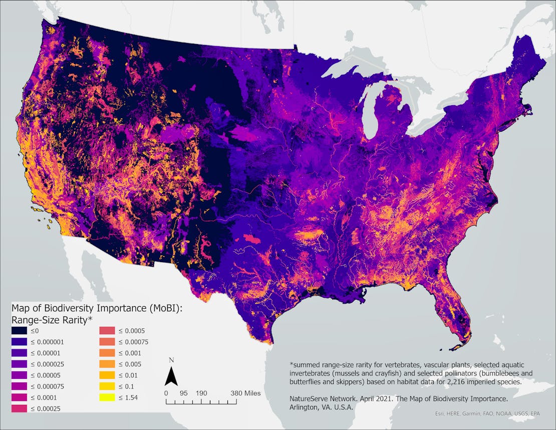 Biodiversity Hotspot Map