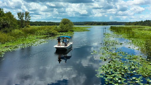 Wildlife Team on Boat