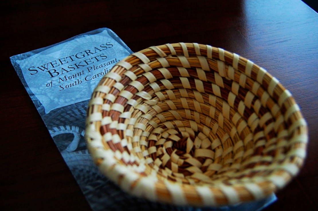 sweetgrass basket