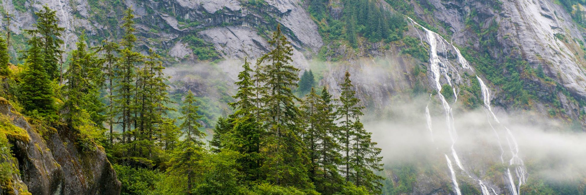waterfall at Fords Terror Alaska