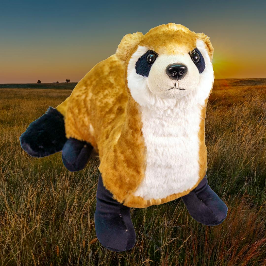 black-footed ferret plushie