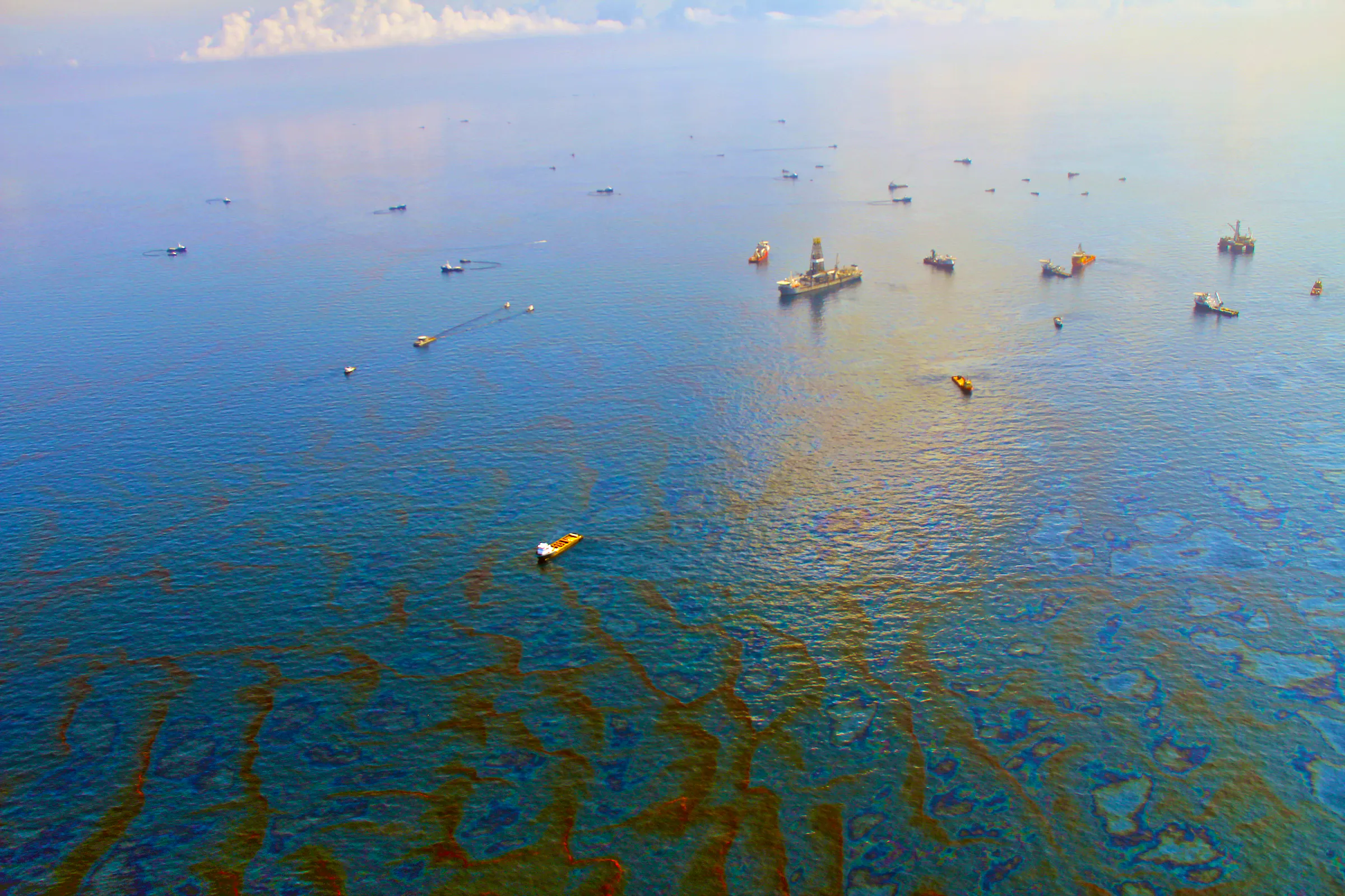 deepwater horizon spill in the gulf of mexico