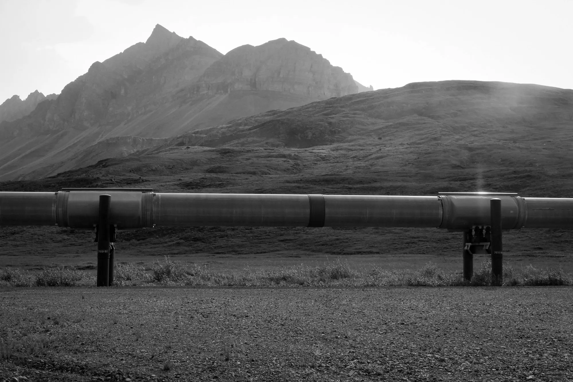  Trans-Alaska oil pipeline crosses Arctic Refuge
