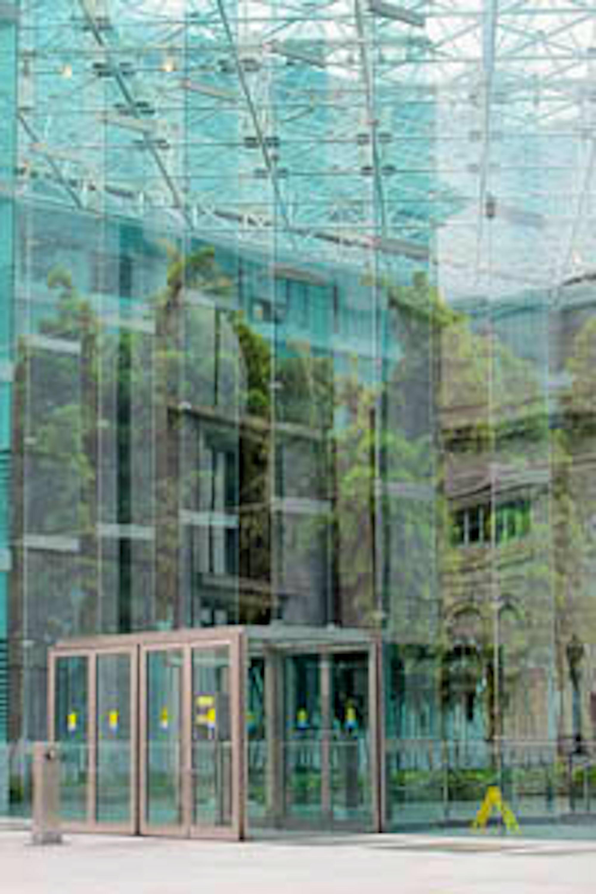 glass building